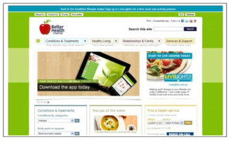 Better Health Channel(http://www.betterhealth.vic.gov.au)