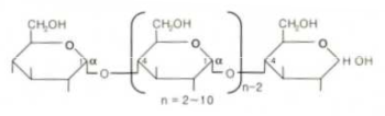 말토올리고당의 구조식