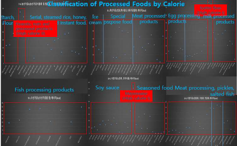 Classification of Processed Food Calorie 1