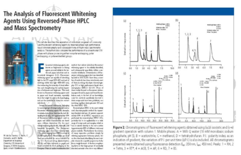 HPLC-FLD를 이용한 형광증백제 국외 시험방법