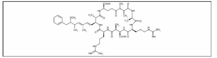 Constitutional formula (Microcystin-RR)