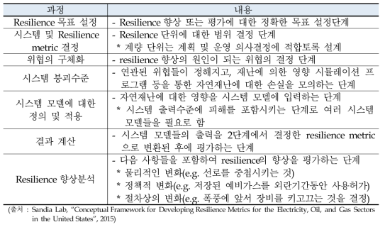 Sandia 국립연구소에서 제안하는 RAP의 6단계