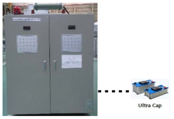 시험용 전원장치(Ultra Capacitor) 외관