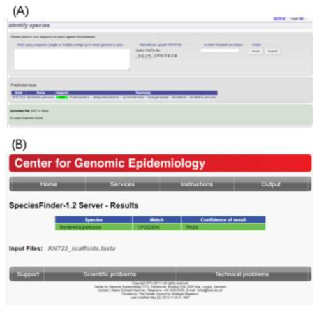 Species identification of putative mis identified isolates