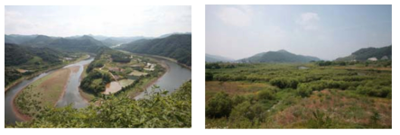 Photographs of Okjeongho wetland