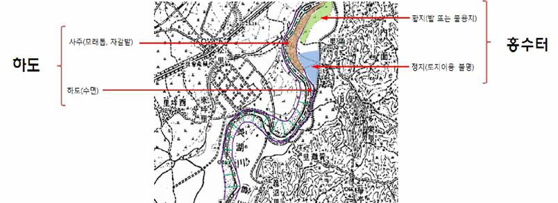 하천사업 이전 지도의 수치지도화(Digital mapping)