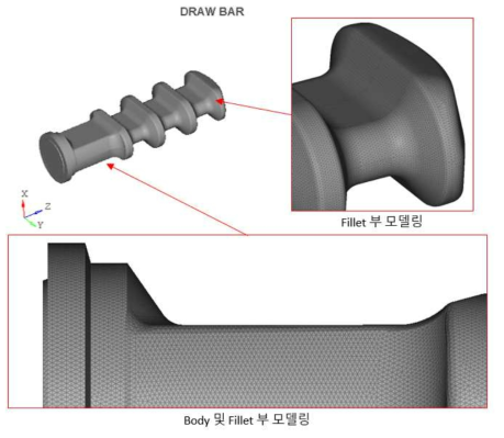 Draw bar 상세모델