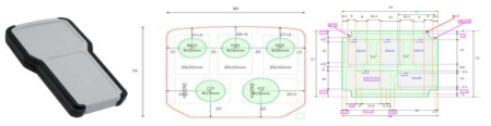 PacTec PPT-4081 인클로져 및 기구설계