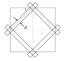 Schematic structure of mesh