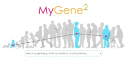 MyGene2 데이터 허브의 웹페이지