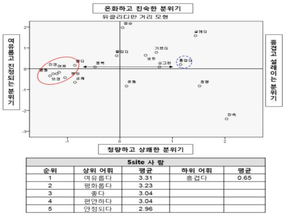 Site5 사람중심 다차원 척도 분석