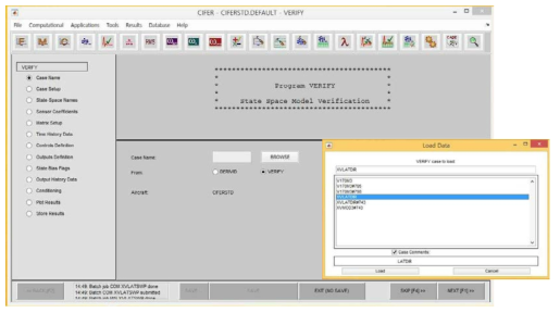 Parameter Identification 과정-VERIFY 모듈 설정