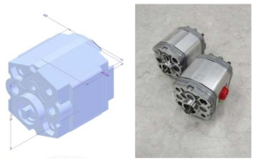 내열시제품 제작 검토를 위한 유압펌프
