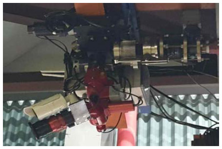 방수포에 적용된 화재감지 카메라