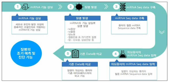 질병 조기 예측 및 진단 흐름도