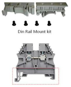 장치 고정용 Din Rail 클립