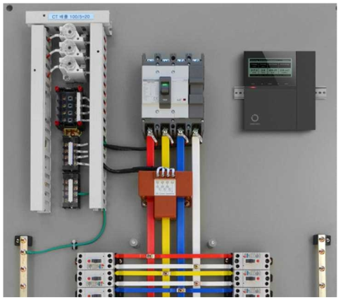 2차 케이스 디자인 분전반 적용 이미지