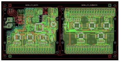 PCB Artwork - Main board, Sub board