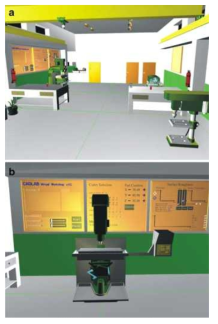 Virtual environment for machining processes simulation