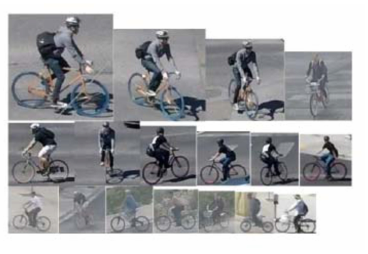 카메라의 설치위치에 따른 자전거 형상을 분류