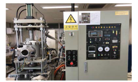 탄소나노튜브 복합 합금 제작에 사용된 Spark Plasma Sintering 시스템_한국탄소융합기술원 보유 장비