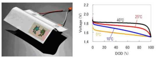 MISCE의 전고상 리튬고분자 박막전지