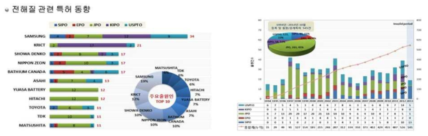 전해질 관련 특허동향