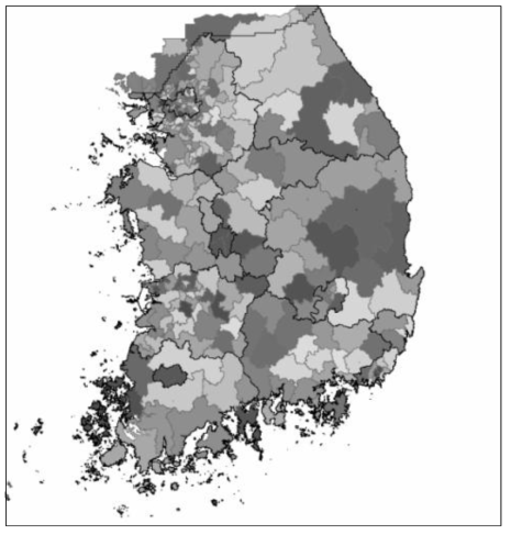 소방서의 담당 관할 구역