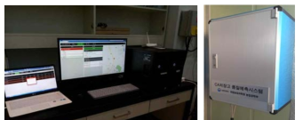 CA저장고 품질예측시스템(우측) 및 서버(좌측)