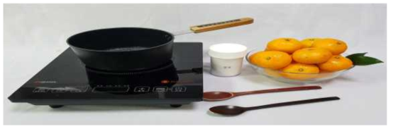 Manufacturing tool of mandarin compote