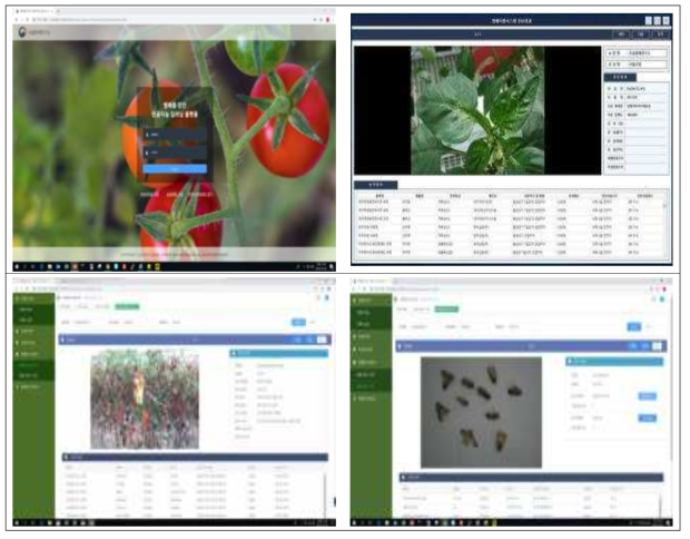 시설온실 병해충 영상 진단 딥러닝 플랫폼 및 진단결과