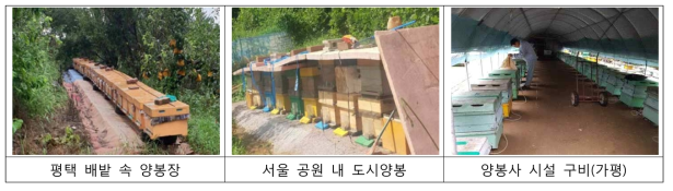 양봉농가 피해실태조사 현장방문(서울, 경기, 강원지역)