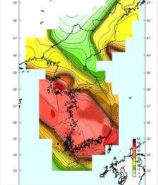 Spectral Seismic Hazard Map(10Hz, 4,800 yrs RP)