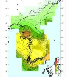 Spectral Seismic Hazard Map(2Hz, 4,800 yrs RP)