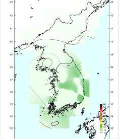 Spectral Seismic Hazard Map(1Hz, 200 yrs RP)