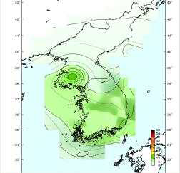 Spectral Seismic Hazard Map(0.5Hz, 1,000 yrs RP)