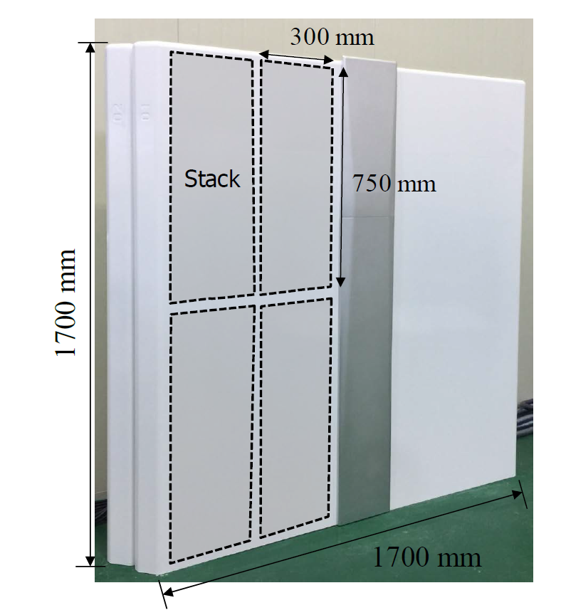 Developed 40 kW VRFB system