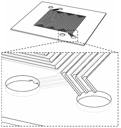 Non-woven carbon felt composite bipolar plate