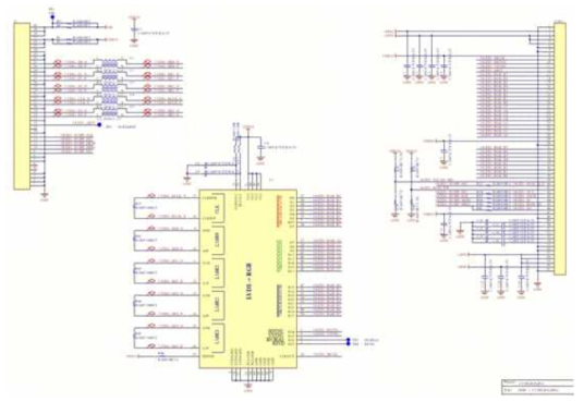 RGB Signal Driver 및 ECX331D 인터페이스 회로