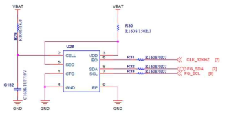 Cell Fuel Gauge 회로