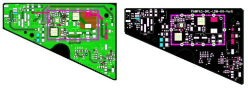 LDM 모듈 PCB 패턴 설계