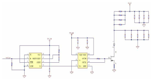 Pulsed Laser Diode Driver 회로도