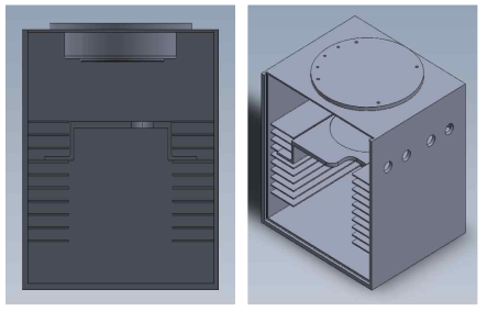 세포시험장치 3D Rendering