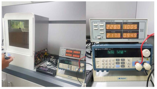 전력변환효율 측정시험 - 한국광기술원
