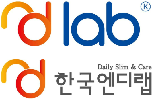 한국엔디랩의 로고 디자인