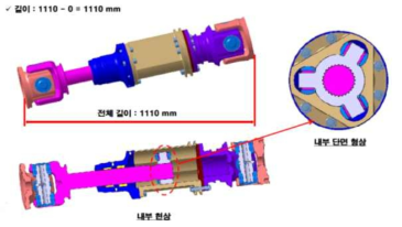 3D 모델링 단면형상