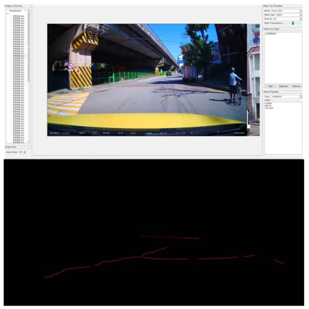 LEAR Image Annotation tool 예시