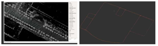 광주과학기술원 내의 vector map