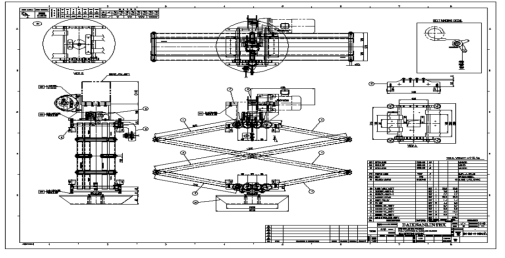 LOAD STABILIZER ASS′Y 2D 도면