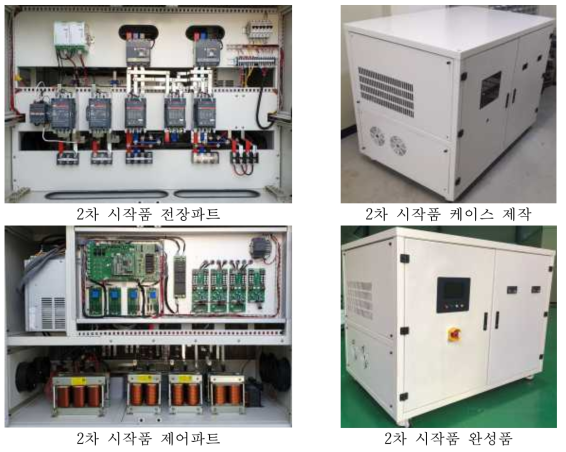 제작된 2차 시작품